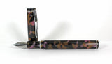 Blackcurrant & Liquorice Erinoid Cellulose Acetate Fountain pen