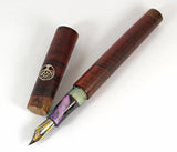 Homerton fountain pen in X Cut Rengas