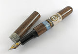English Walnut Cigar pen with Project 40 band and Ash