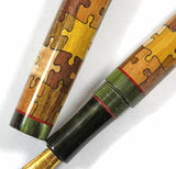 Homerton fountain pen in 8 Species Jigsaw