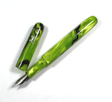 Churchill "Toxic Green" Kirinite Fountain Pen