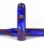 Churchill "Vivid Blue" Kirinite Fountain Pen