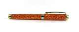 Queens Fountain pen in Conway Stewart Apricot Tiffany Casein