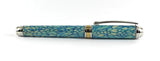Queens Fountain pen in Conway Stewart Celeste Tiffany Casein