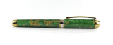 Queens Fountain pen in Conway Stewart Creme De Menthe Tiffany Casein