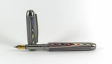 Queens Fountain pen in Jeep Fordite