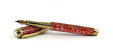 Queens Fountain pen in Conway Stewart Red Tiffany Casein