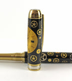 Queens Fountain Watchpart pen with Vintage Rolex dial