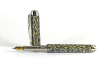 Queens Fountain pen in Conway Stewart White Tiffany Casein