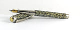Queens Fountain pen in Conway Stewart White Tiffany Casein