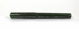 Japanese Nikko Green & Black Ebonite Wolfson Fountain Pen