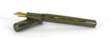 Japanese Nikko Yellow & Black Ebonite Wolfson Fountain Pen