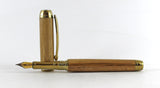 Queens Fountain Pen in Whisky Cask Oak