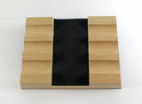 Beech 3 Pen Rest with Black baize