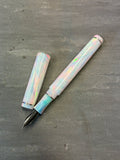 Homerton in Oyster Pearl Aurora Opal Jowo Nib