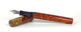 Homerton fountain pen in Amboyna Burl