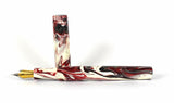 Homerton in Brooks Black Cherry Koi Fountain Pen