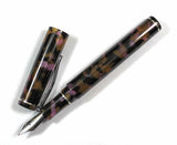 Blackcurrant & Liquorice Erinoid Cellulose Acetate Fountain pen