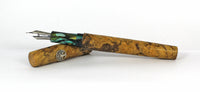 Homerton fountain pen in Cheesewood Burl