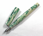 Green Abalone Handmade Fountain Pen