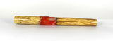 Orange Box Elder Burl Hybrid Fountain Pen