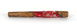 Red Spalted Big Leaf Maple Burl Hybrid Fountain Pen