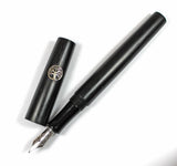 Ancient Bog Oak Homerton Fountain Pen Bock nib