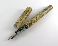 Homerton fountain pen in Buckeye Burl