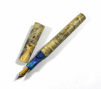 Homerton fountain pen in Buckeye Burl