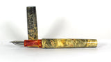 Homerton fountain pen in Buckeye Burl