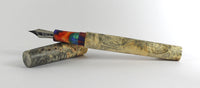 Homerton fountain pen in Buckeye Burl