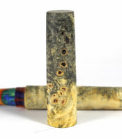 Homerton fountain pen in Buckeye Burl