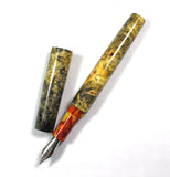 Homerton fountain pen in Buckeye Burl