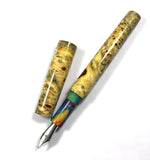 Homerton fountain pen in Buckeye Burl