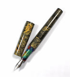 Homerton fountain pen in Buckeye Burl