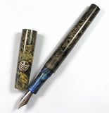 Homerton fountain pen in Buckeye Burl