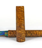 Homerton fountain pen in Cheesewood Burl