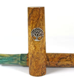 Homerton fountain pen in Cheesewood Burl