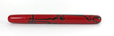 Churchill "Red Devil" Kirinite Fountain Pen