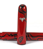 Churchill "Red Devil" Kirinite Fountain Pen