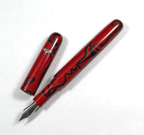 Churchill "Red Devil" Kirinite Fountain Pen