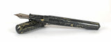 Black and White Ebonite Wolfson Fountain Pen