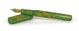 Green and Yellow Ebonite Wolfson Fountain Pen