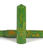 Green and Yellow Ebonite Wolfson Fountain Pen