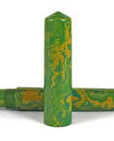 Green and Yellow Ebonite Wolfson Fountain Pen