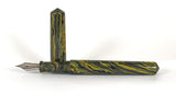 Black and Yellow Ebonite Wolfson Fountain Pen