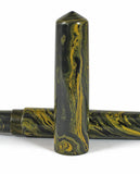 Black and Yellow Ebonite Wolfson Fountain Pen