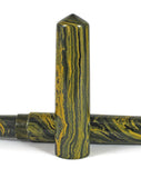 Black and Yellow Ebonite Wolfson Fountain Pen