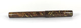 Homerton fountain pen in Elm Burr & Brass inlay