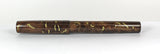 Homerton fountain pen in Elm Burr & Brass inlay